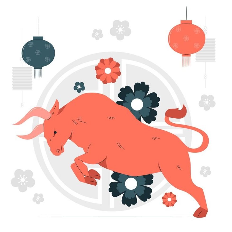 year ox concept illustration 114360 4130