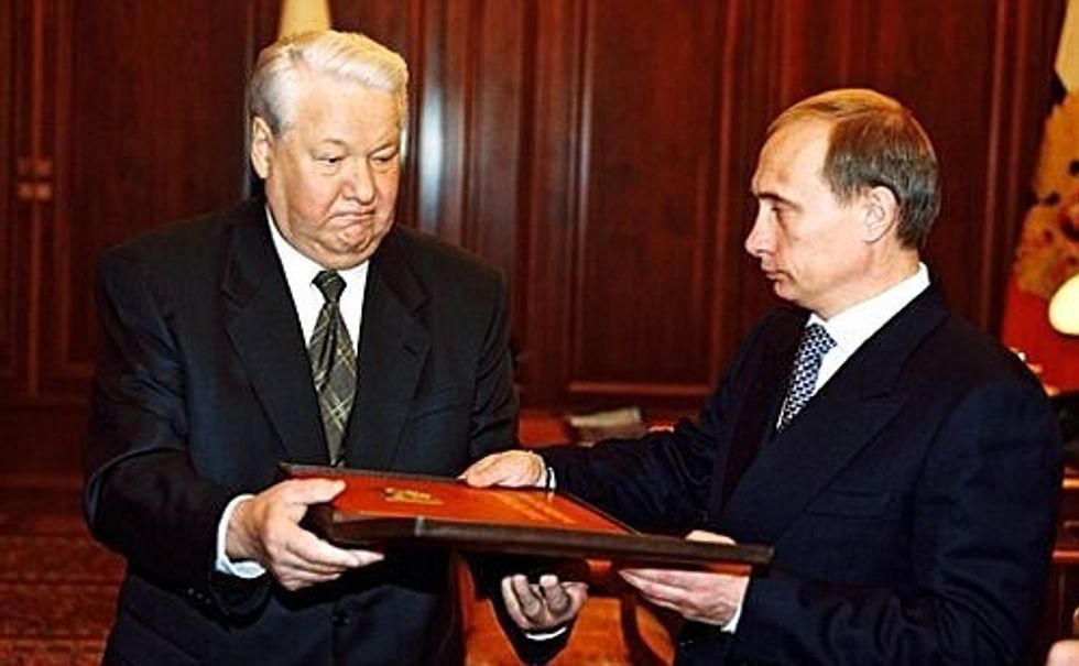 yeltsin putin