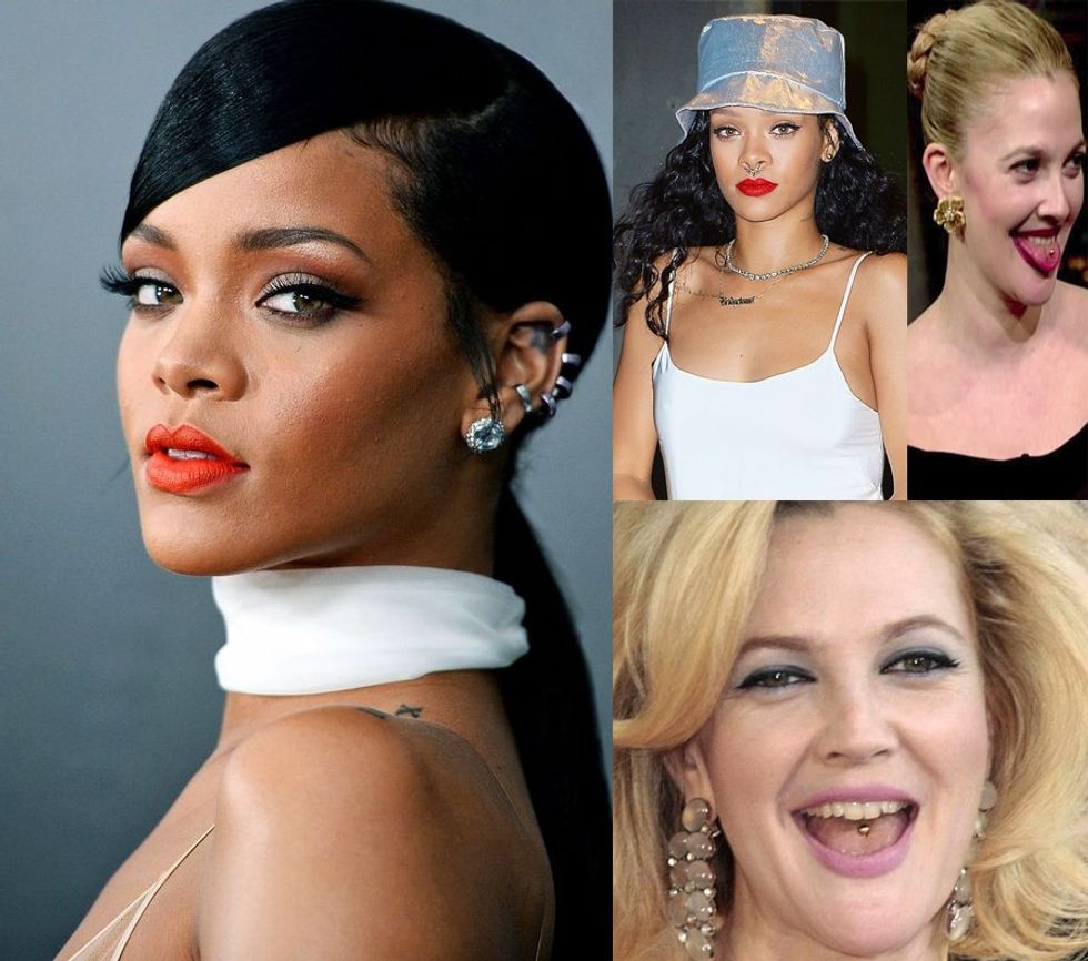 Yjet kryesore të Hollywoodit pëlqejnë pirsingun.