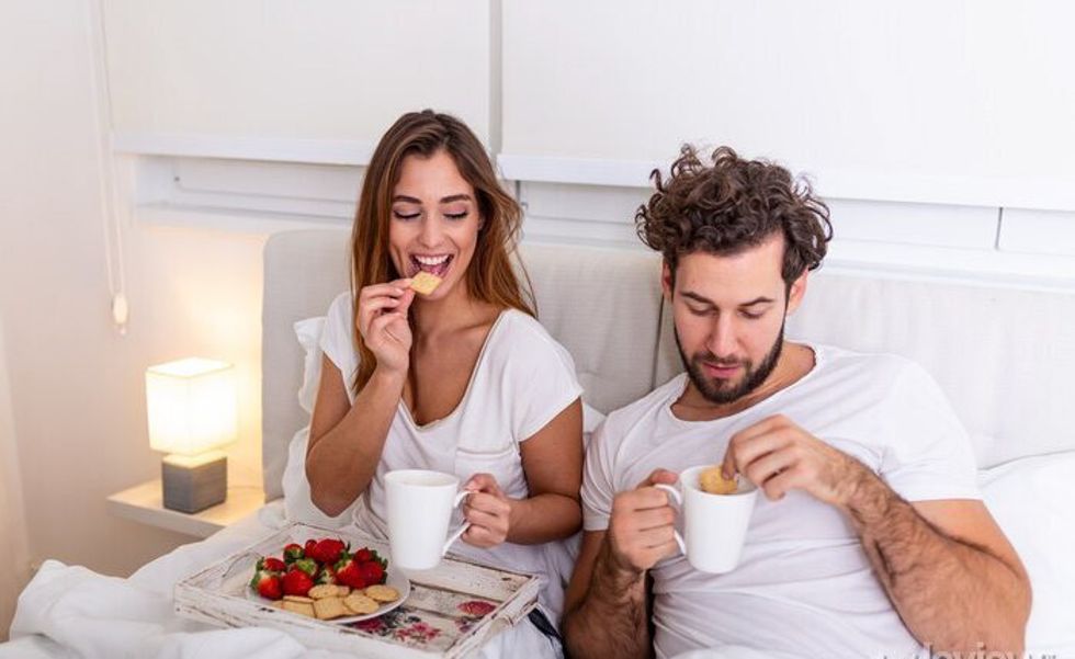 young married couple