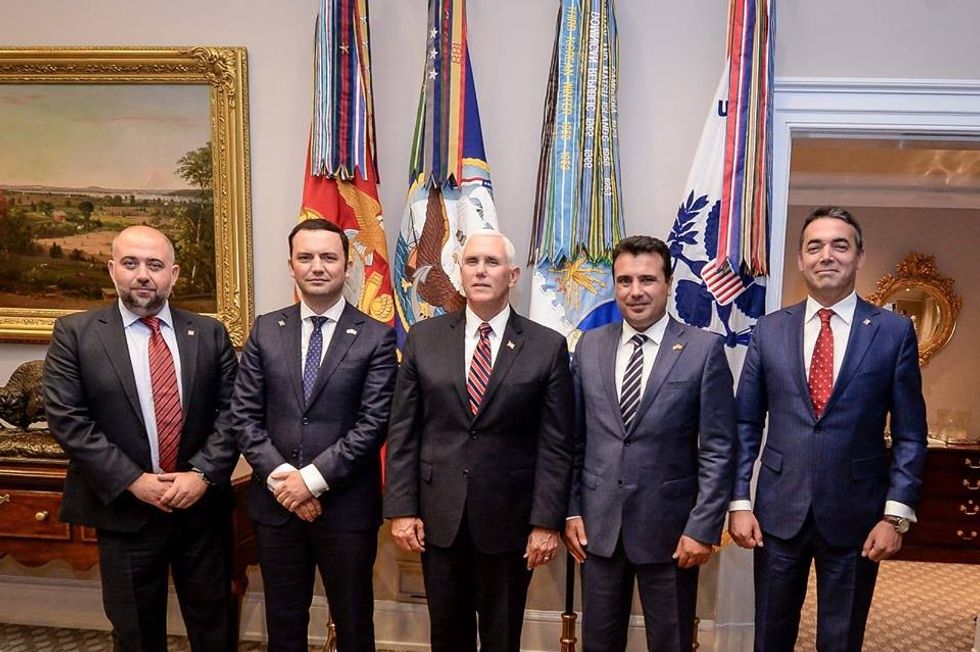 zaev osmani dimitrov pence