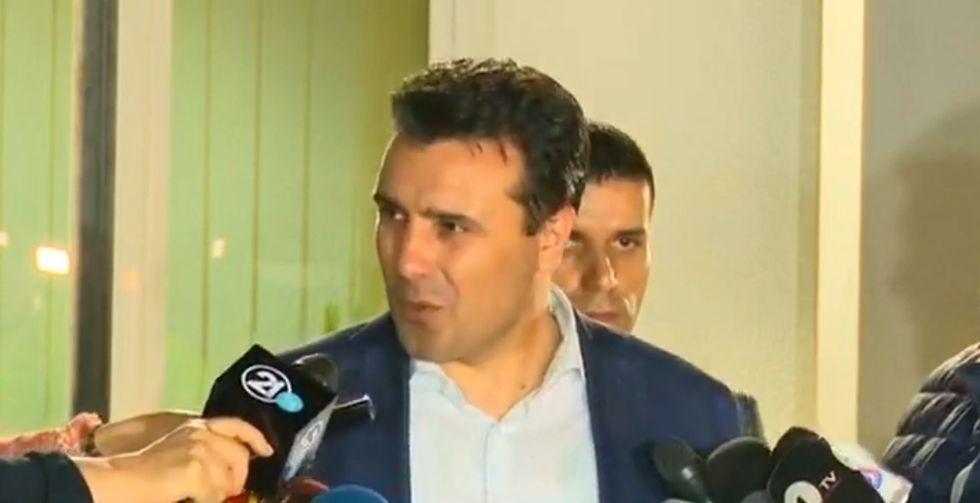 Zaev press