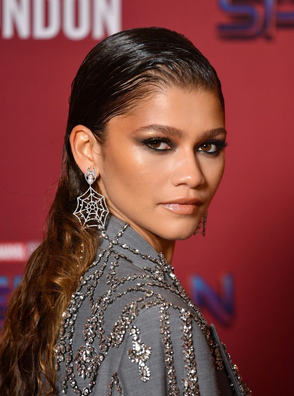 zendaya spider earrings581