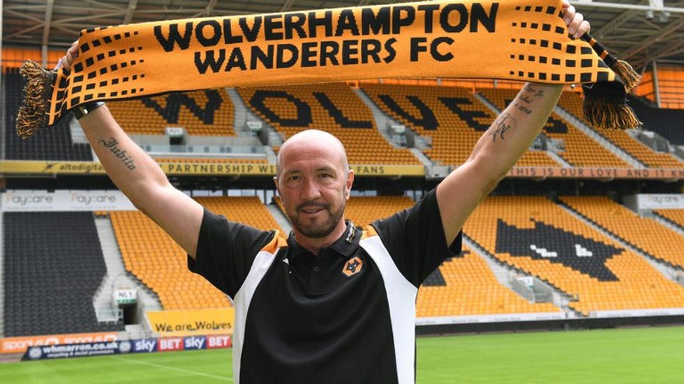 Zenga gjatë prezantimit të tij te Wolves