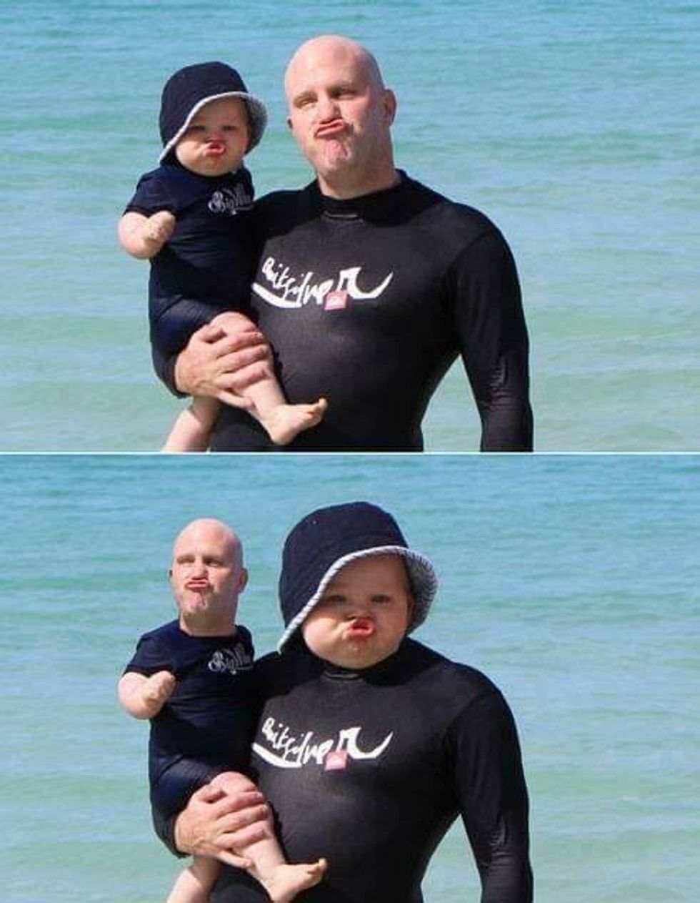 Zëvendësimi i fytyrave ka bërë që këto imazhet të duken qesharake dhe të çuditshme foto 6