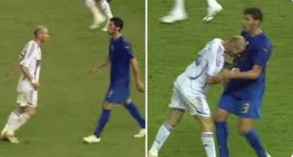 zidane materazzi
