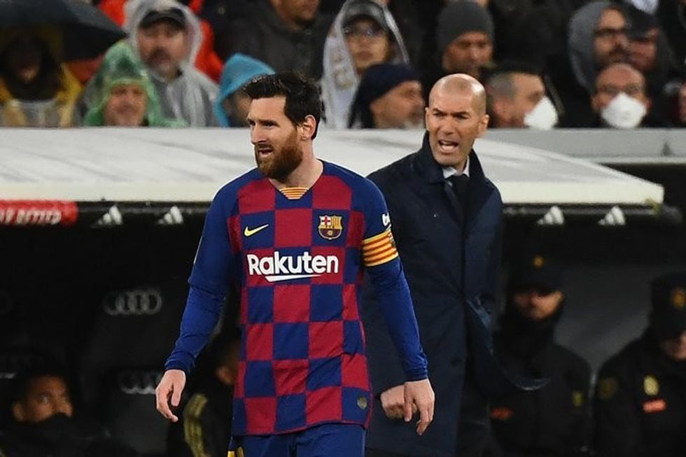 zidane messi