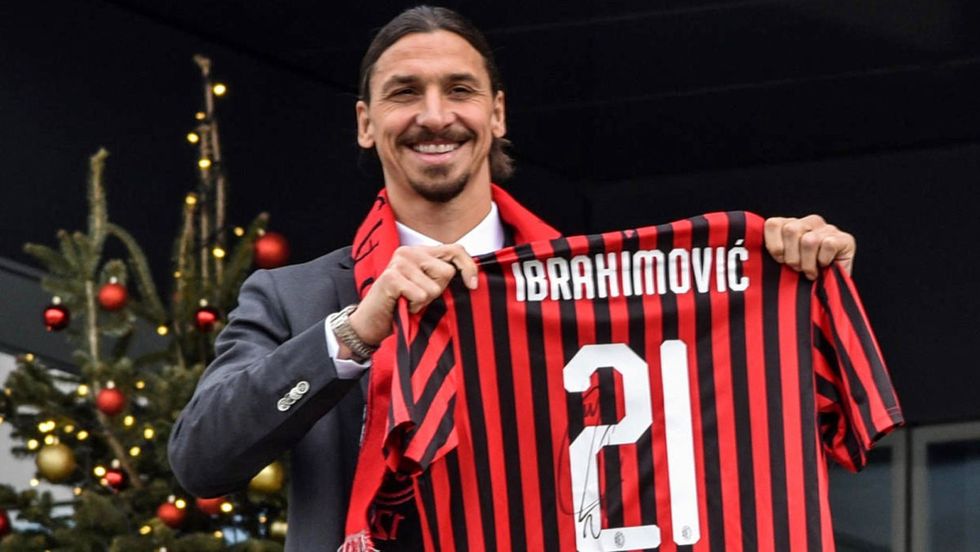 zlatan ibrahimovic ac milan