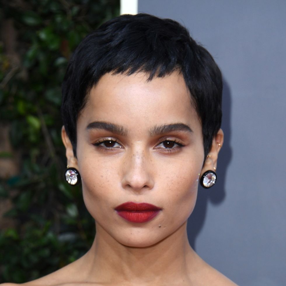zoe kravitz pixie cut