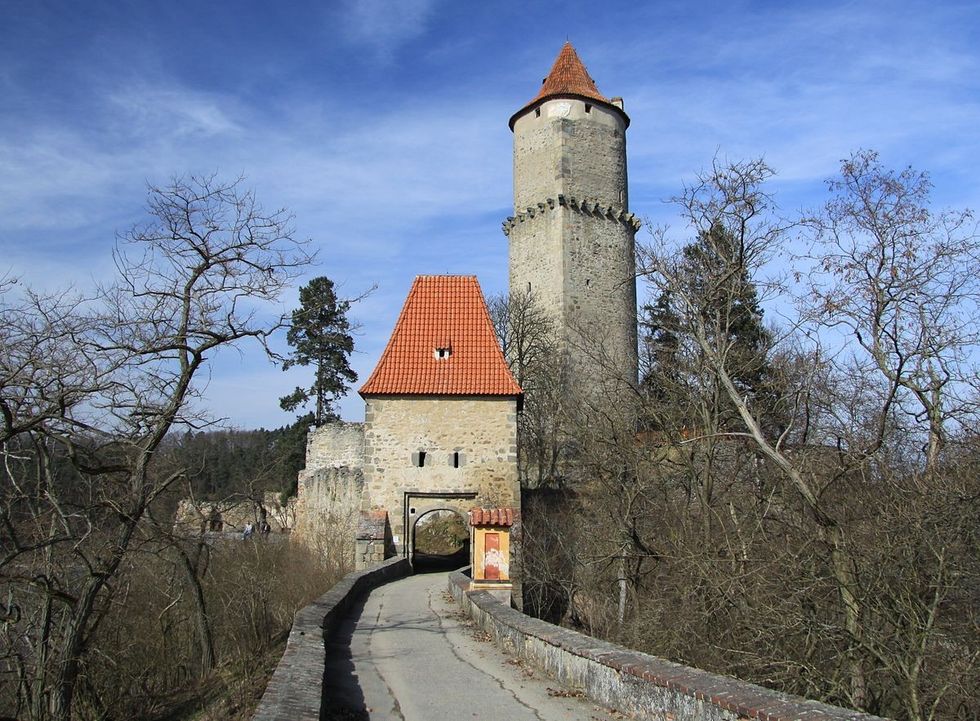 Zvikov castle in spring 2011 8 cropped