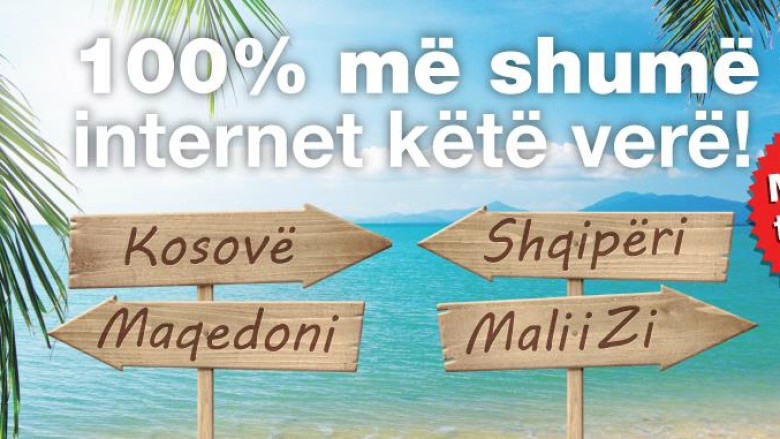 IPKO: 100% më shumë internet në mobil në Shqipëri, mal të zi dhe Maqedoni, për çmim të njëjtë