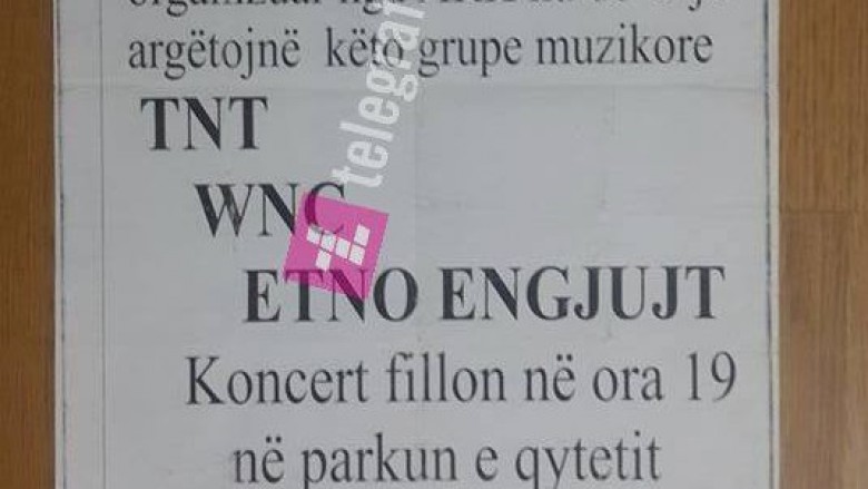 Ekskluzive, ja si dukeshin posterat e koncerteve në fund të viteve ’90 (Foto)