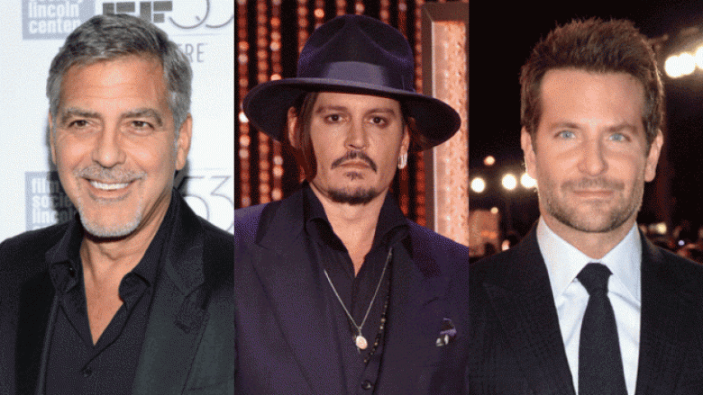 Clooney, Depp e Cooper ndër Dështakët e Vitit