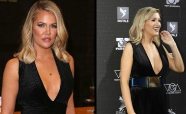 Khloe Kardashian kopjon Sara Hoxhën?! (Foto)