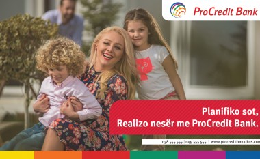 OFERTË SPECIALE për klientët privatë  nga ProCredit Bank