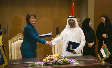 Presidentes Jahjaga po ja do me Emiratet e Bashkuara Arabe