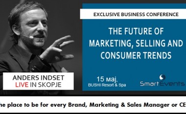 Edhe pesë ditë kanë mbetur për ta rezervuar pjesëmarrjen tuaj në konferencën “The Future of Marketing, Selling and Consumer Trends”