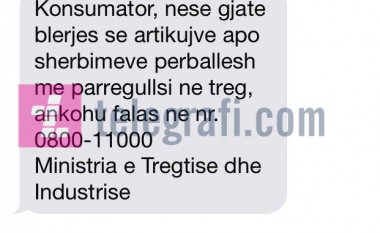 MTI konsumatorëve: Nëse gjatë blerjes përballeni me parregullsi ankohu falas