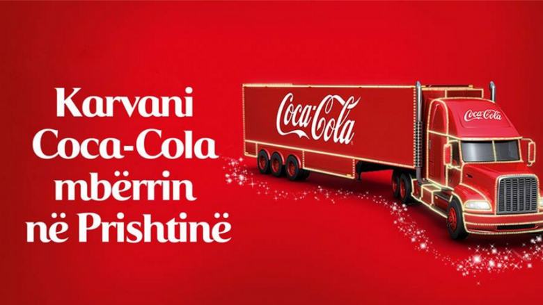 Misioni humanitar i Karvanit Coca-Cola për Vit të Ri mbërrin në Prishtinë më 11 dhjetor te Newborni