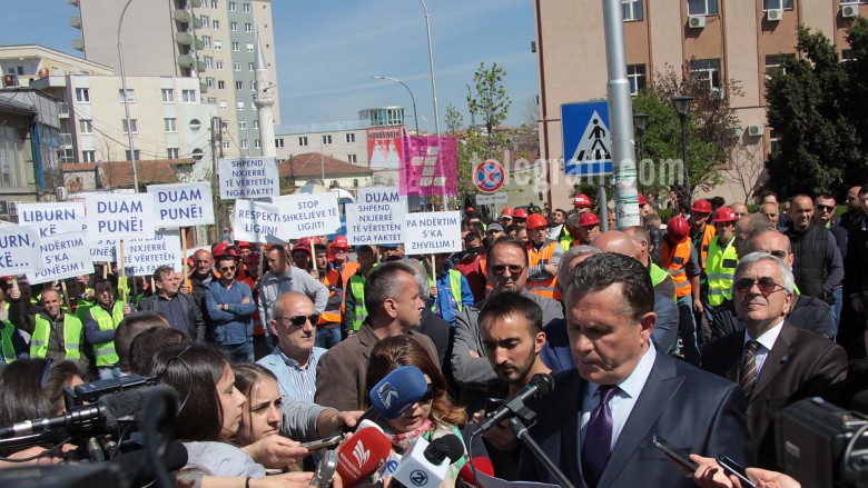 Ndërtimtarët: Nuk ndalemi deri në plotësimin e kërkesave