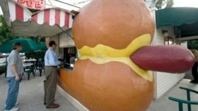 A do të blenit hot-dog në këtë lokal (Foto)