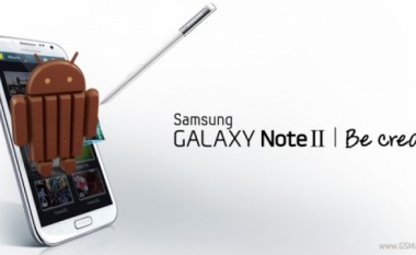 Android KitKat vjen edhe në Galaxy Note II