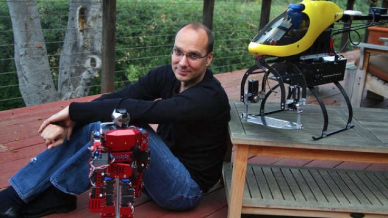 Andy Rubin i Google me plane për krijimin e robotëve të rinj