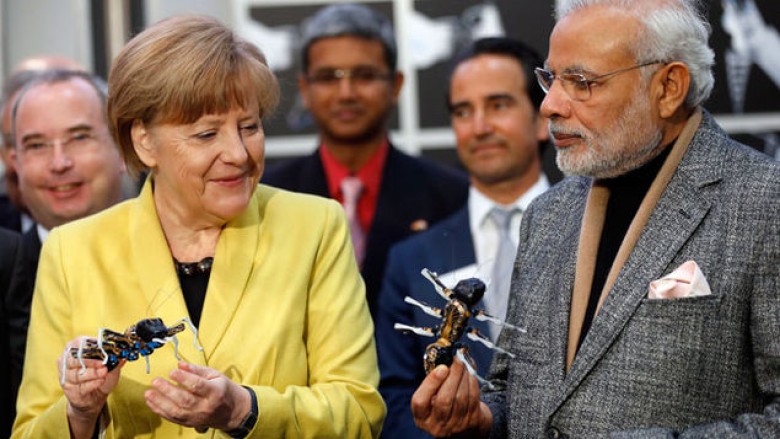 Merkel dhe Modi marrëveshje të shumta në fushën e teknologjisë