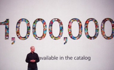 Apple: App Store tani ka 1 milion aplikacione mobile