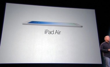 Apple prezanton iPad Air