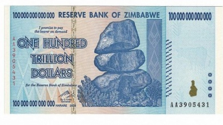 Çudia me dollarin zimbabvian: Puno gjithë jetën për 1 cent!