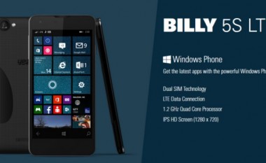 CES 2015: Billy 5S LTE, telefoni që i kushtohet Bill Gates