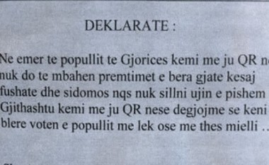 Dibranët i drejtohen politikanëve: Kemi me iu QR, nëse s’mbani premtimet