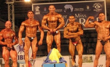 Egzon Hyseni, kampion i botës në Bodybuilding