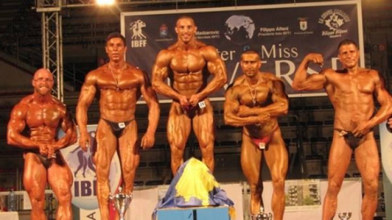 Egzon Hyseni, kampion i botës në Bodybuilding