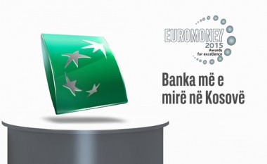 Banka TEB njihet si “Banka më e mirë në Kosovë në vitin 2015” nga revista prestigjioze  Euromoney për herë të dytë