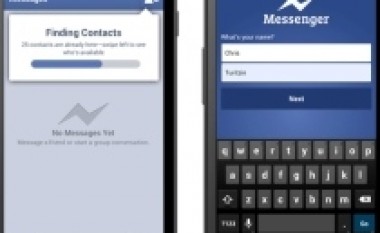 Facebook me version të ri të Messenger