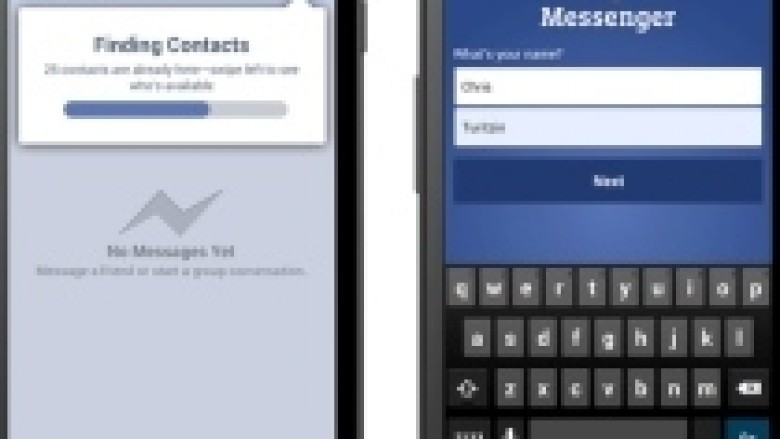 Facebook me version të ri të Messenger