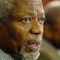 Kofi Annan mediates in the Kenyan conflict Telegraph Telegraph