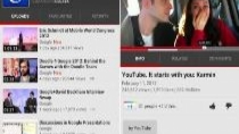 YouTube HD në Android 2.2+