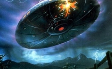 Burri incizoi një vetëtimë të çuditshme dhe UFO-n