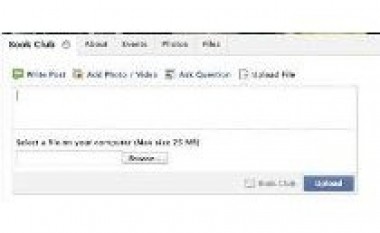 Ndarja e fajllave në Facebook