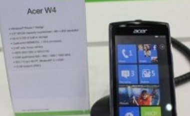 Acer publikon detajet e modeli W4 Mango