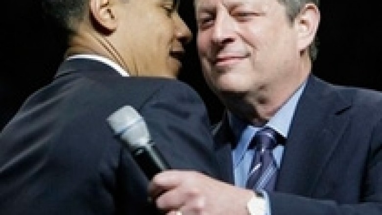 Al Gore mbështeti senatorin Barack Obama