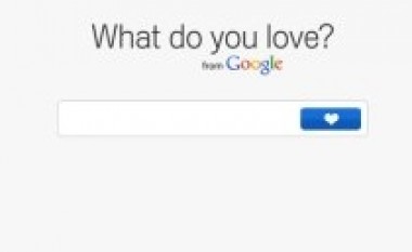 Google lanson shërbimin What Do You Love?