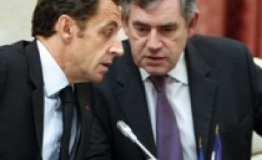 Sarkozy dhe Brown: Ndërhyrje në sistemin financiar