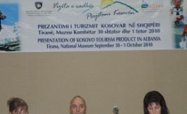 Zharku prezanton “Produktin Turistik të Kosovës” në Tiranë