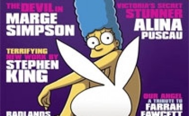 Zonja Simpson nudo në ballinën e Playboy