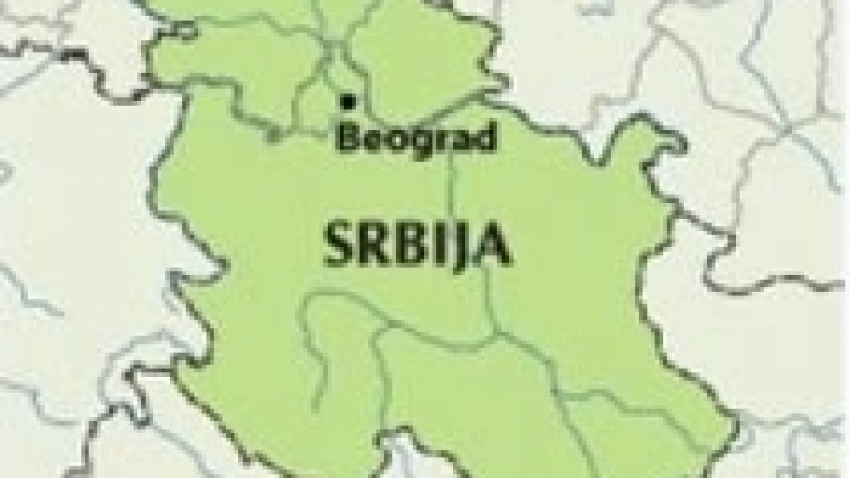 Harta zyrtare e BE-së, Serbia pa Kosovën