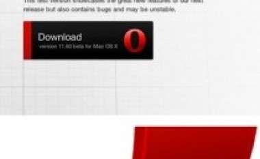 Opera lëshon 11.60 Beta
